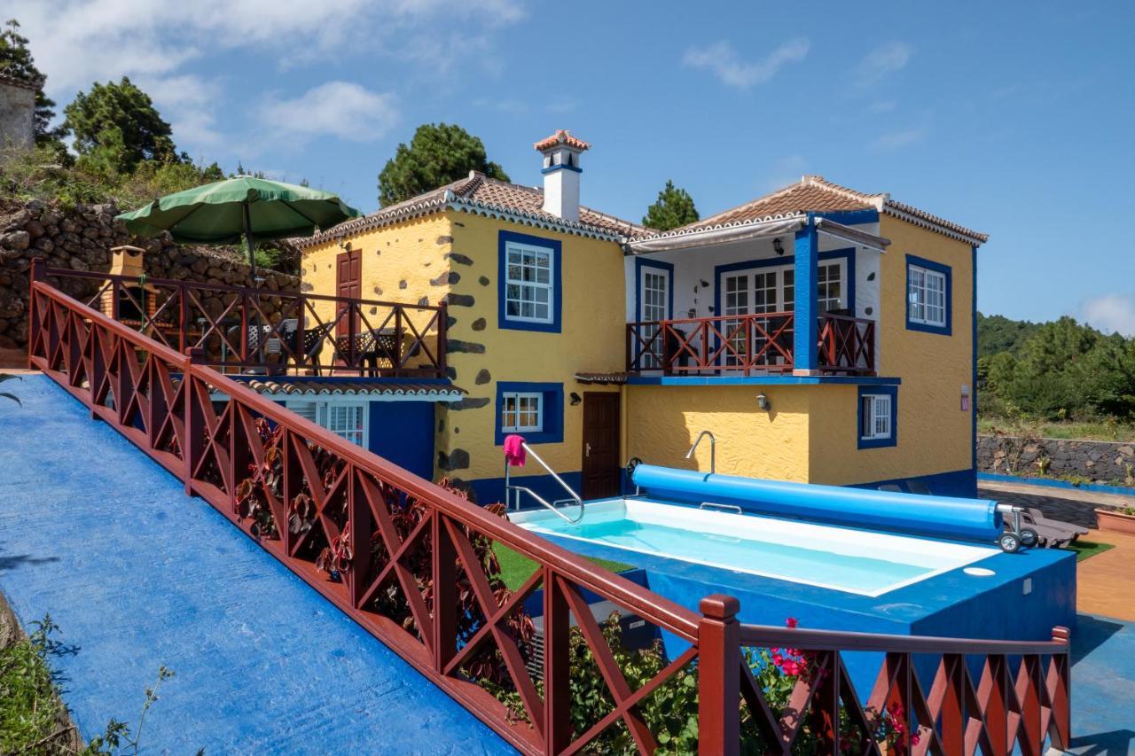 Casa Alba, Casa Rural Con Piscina-Spa Climatizada Hasta 34º Gratuito Y Vistas Al Mar Puntallana Exterior photo
