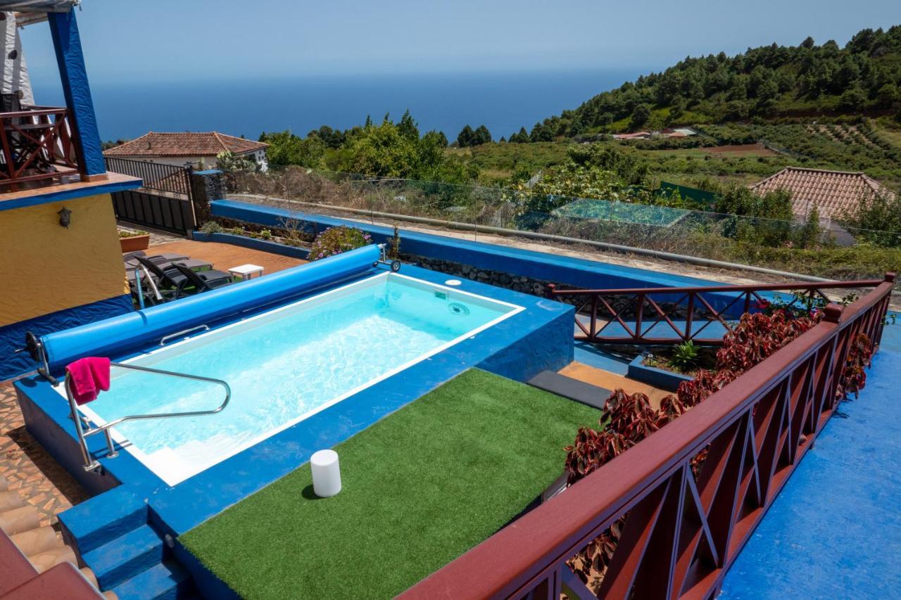 Casa Alba, Casa Rural Con Piscina-Spa Climatizada Hasta 34º Gratuito Y Vistas Al Mar Puntallana Exterior photo